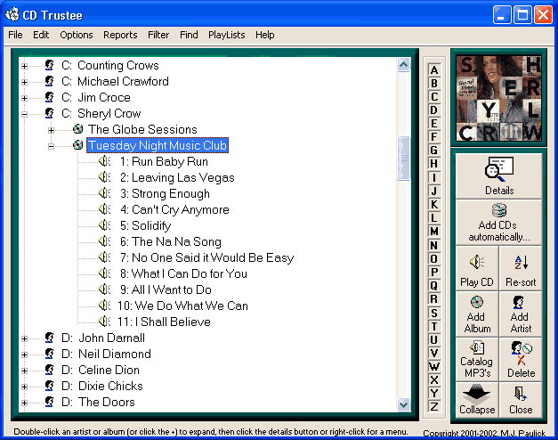 CD Trustee Screenshot